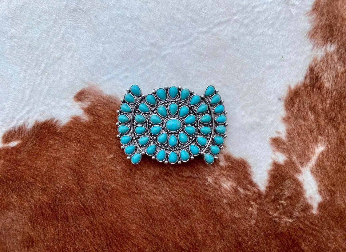 Tipi Stone Barrette