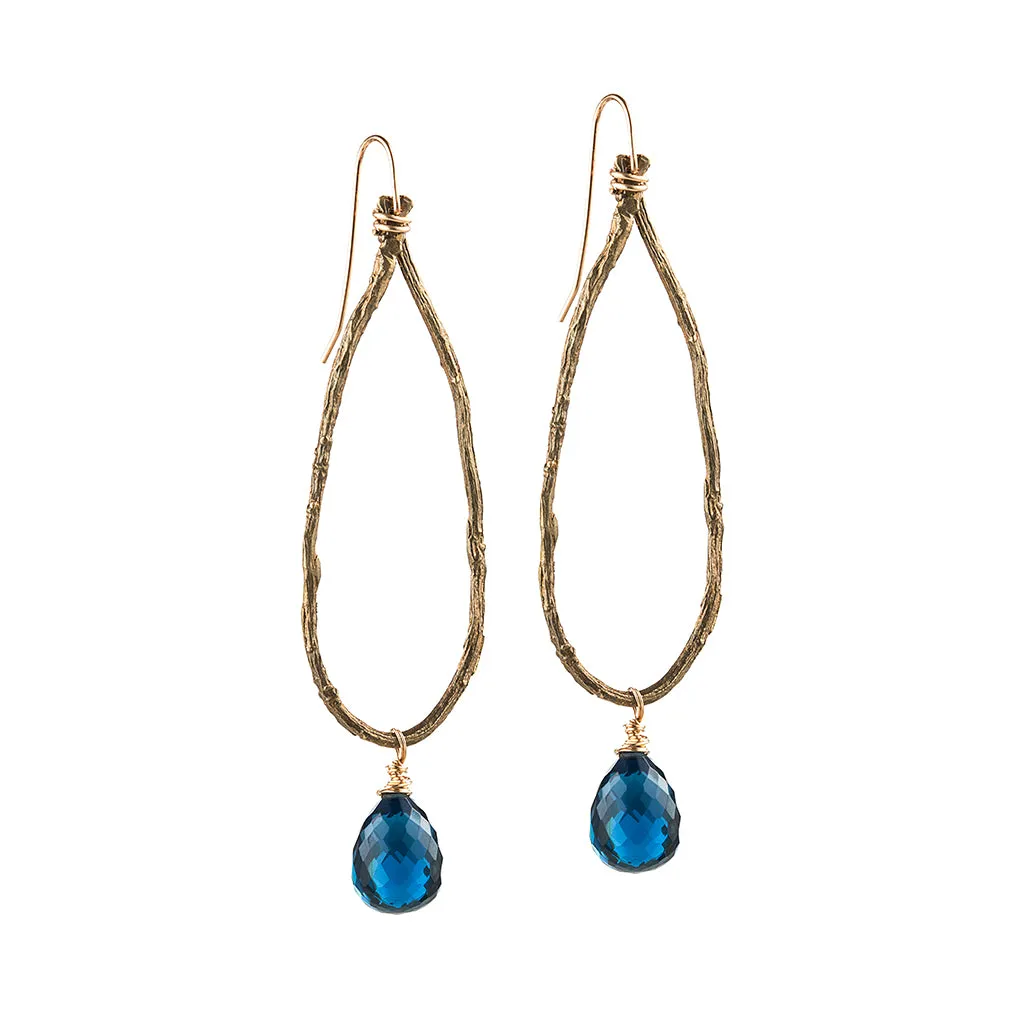 Topaz Drop Earrings