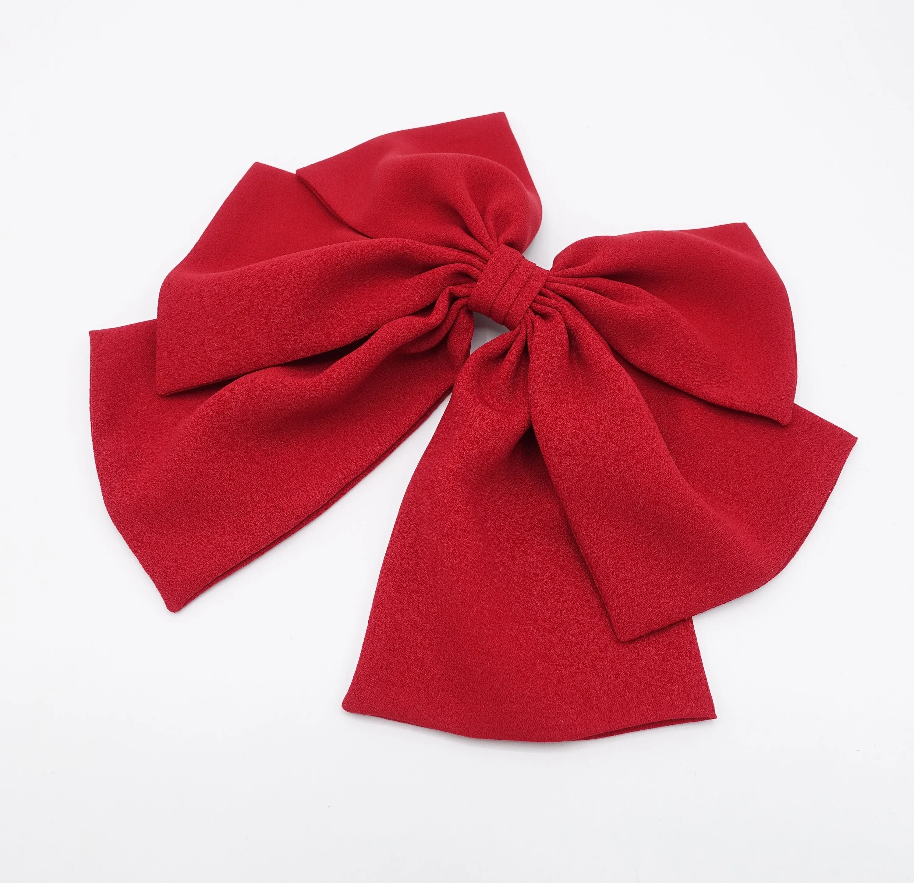 triple wing hair bow