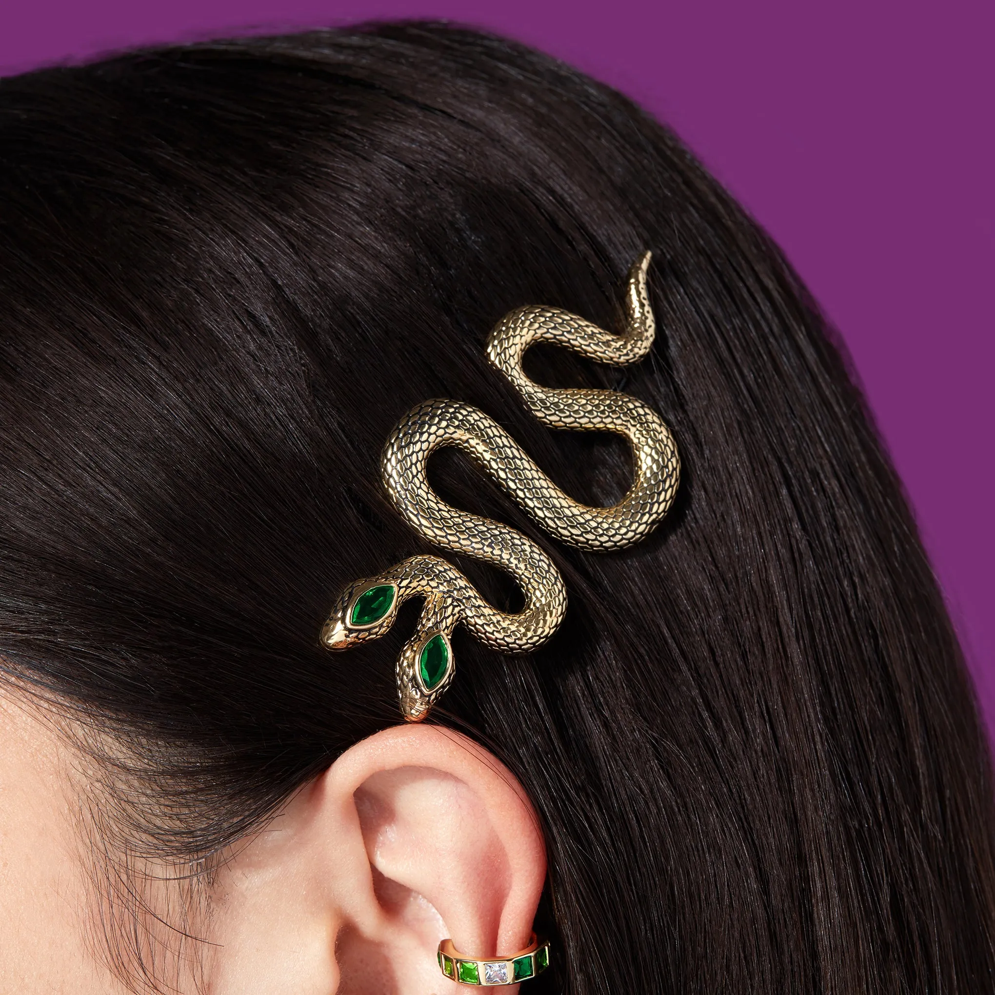 Twin Snake Barrette