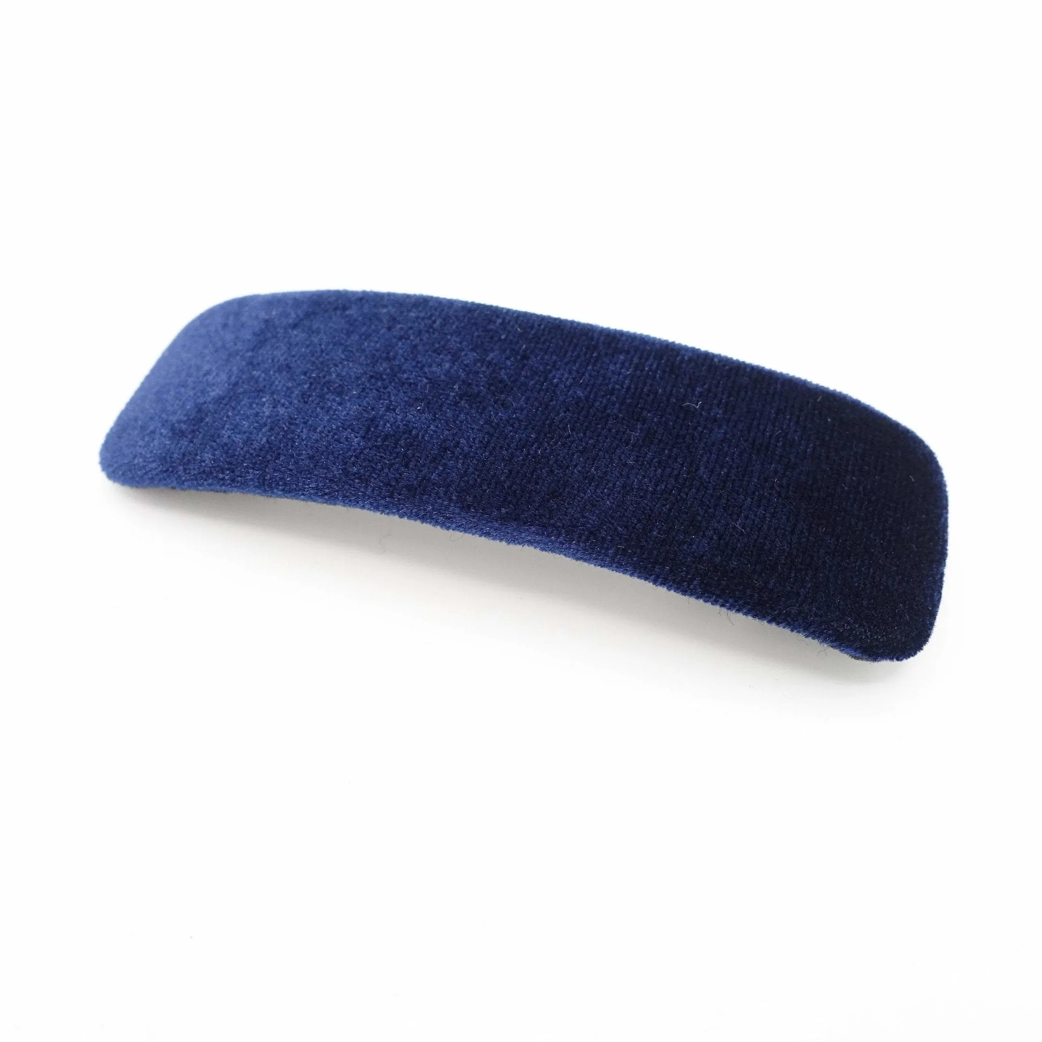 velvet hair barrette rectangle hair accessory for women