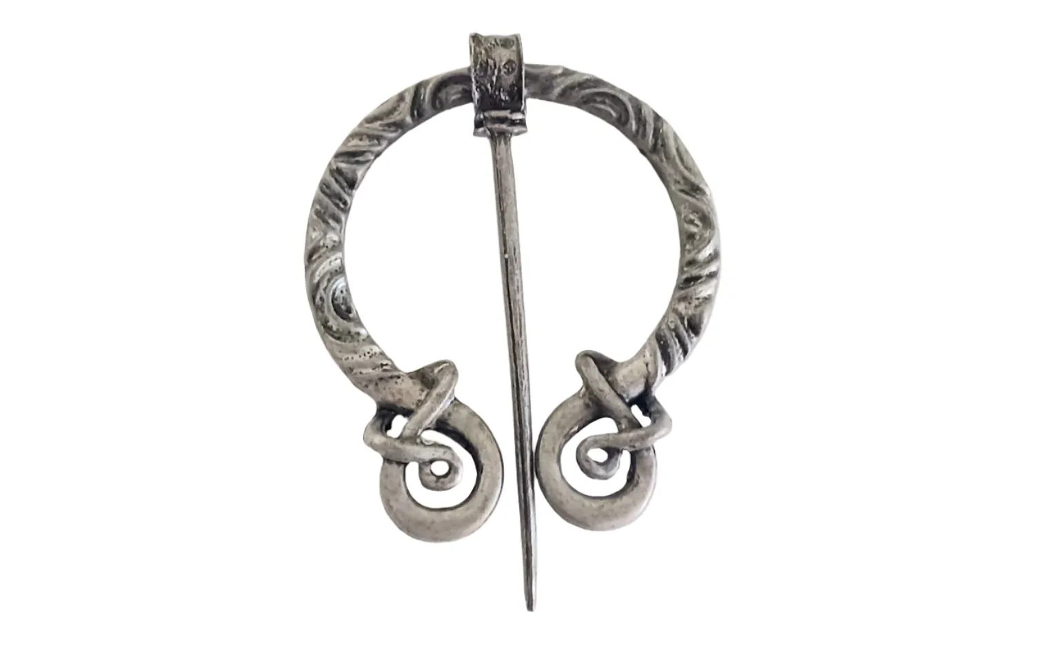 Viking Celtic Penannular Brooch Cloak Pin