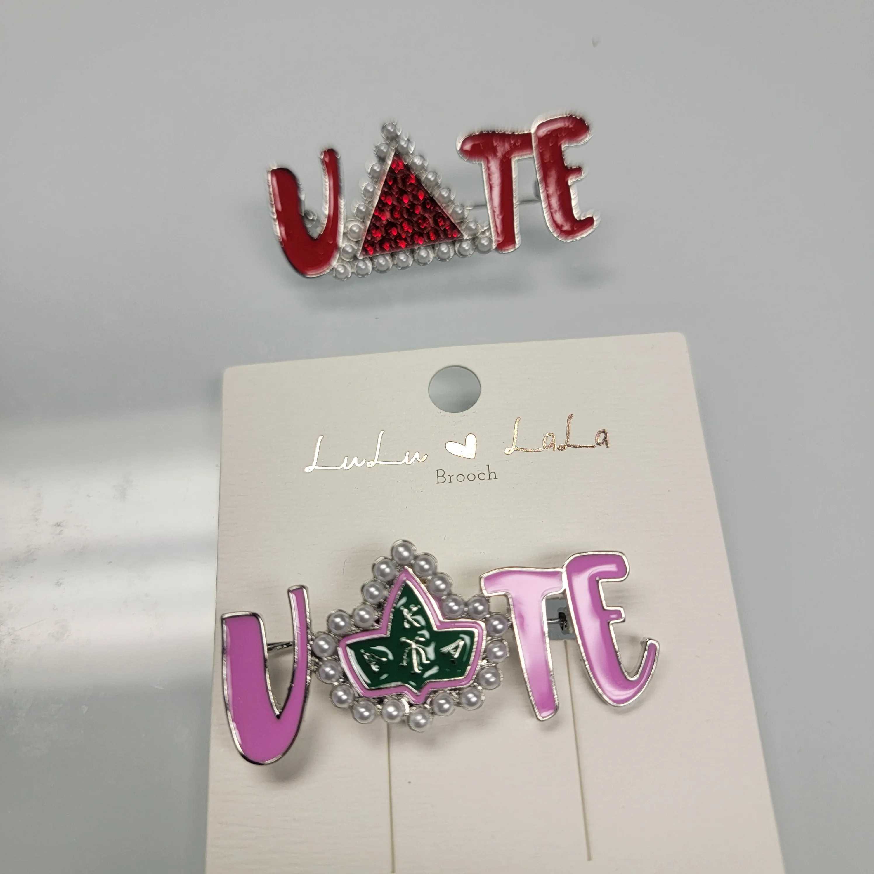 Vote Brooch