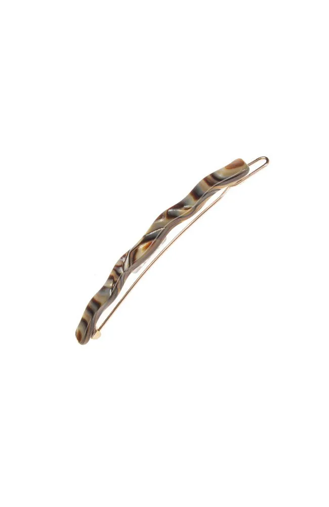 Wavy Tige Boule Barrette - Classic