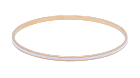 White Enamel Bracelet