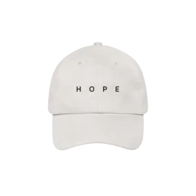 White "HOPE" Dad Hat