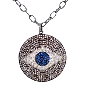 XL Evil Eye Pendant